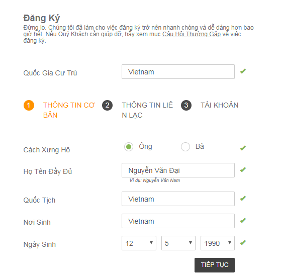Hướng dẫn đăng ký 1 tài khoản cá cược tại 188bet – 2017