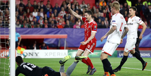 Bayern Munich vs Sevilla