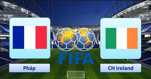 Pháp vs CH Ireland