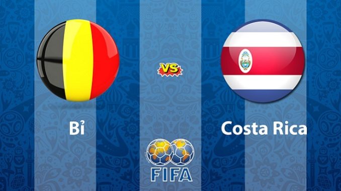 Bỉ vs Costa Rica