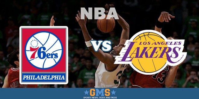 Los Angeles Lakers vs Philadelphia 76ers
