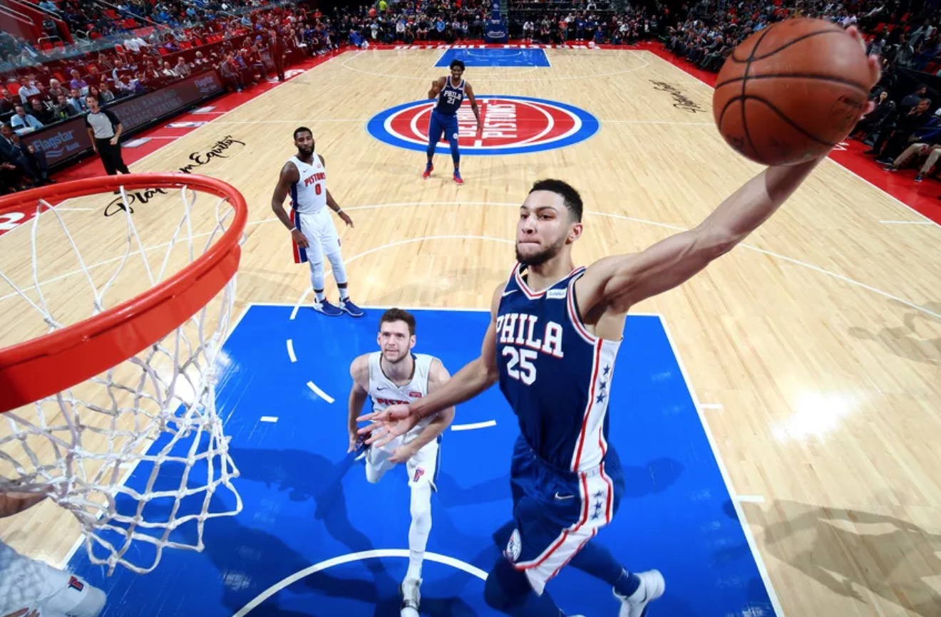Detroit Pistons vs Philadelphia 76ers