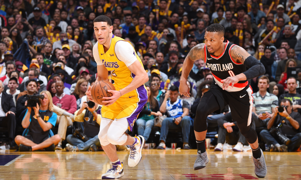 Los Angeles Lakers vs Portland Trail Blazers 
