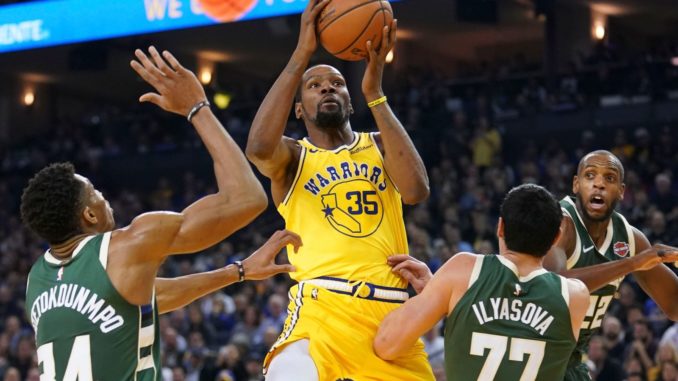 Golden State Warriors vs Milwaukee Bucks