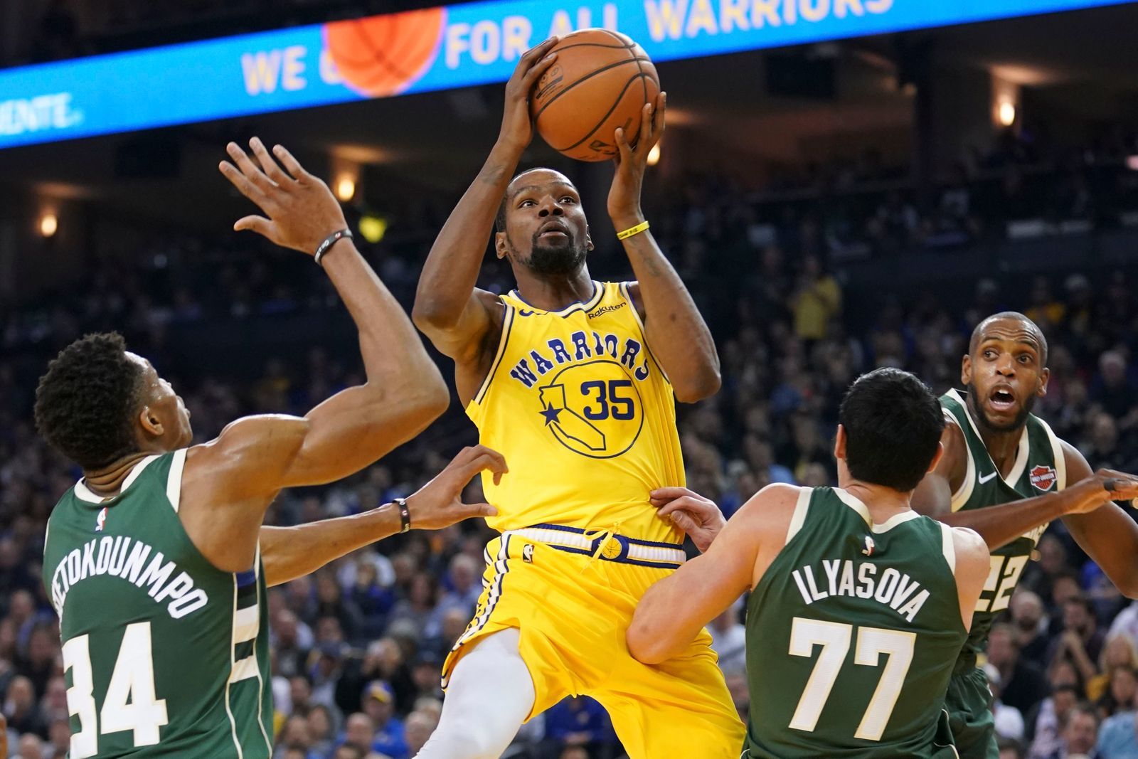 Golden State Warriors vs Milwaukee Bucks 