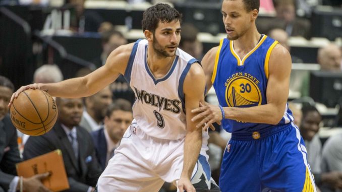 NBA: Golden State Warriors at Minnesota Timberwolves