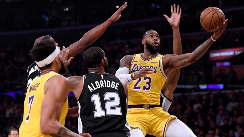 Los Angeles Lakers vs San Antonio Spurs 