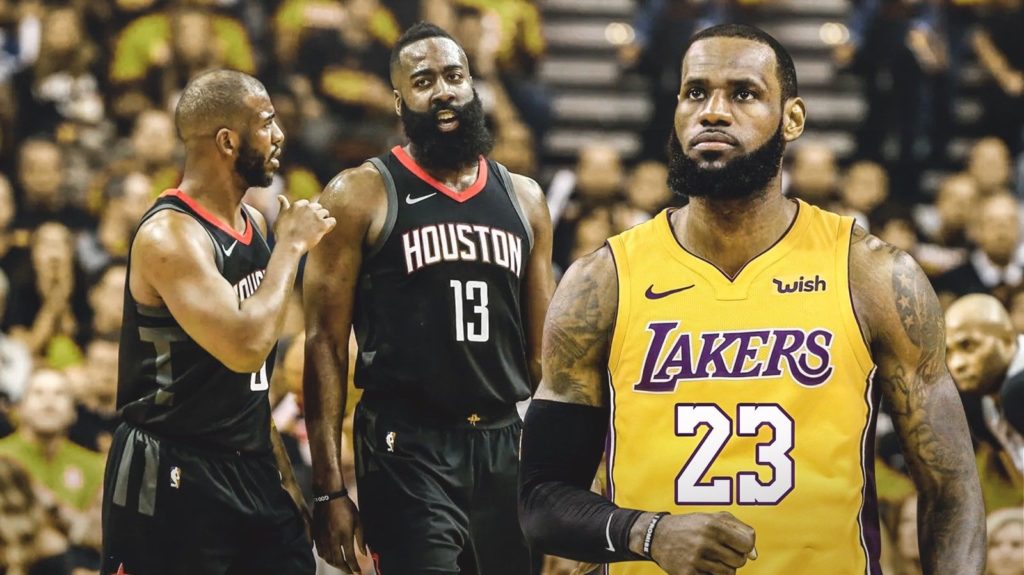 Houston Rockets vs Los Angeles Lakers 