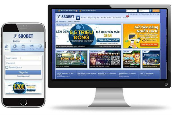 Phiên bản đồng bộ tài khoản từ máy tính vào điện thoại. gioi-thieu-phien-ban-sbobet-wap-di-dong-tien-ich3