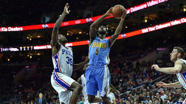 76ers vs Denver Nuggets