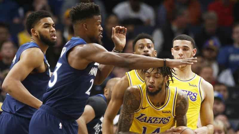 Los Angeles Lakers vs Minnesota Timberwolves