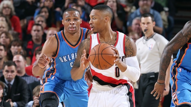 Oklahoma City Thunder vs Portland Trail Blazers