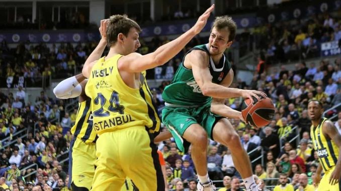 kevin-pangos-zalgiris-kaunas-eb17 Fenerbahce vs Zalgiris Kaunas