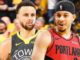 Portland Trail Blazers vs Golden State Warriors