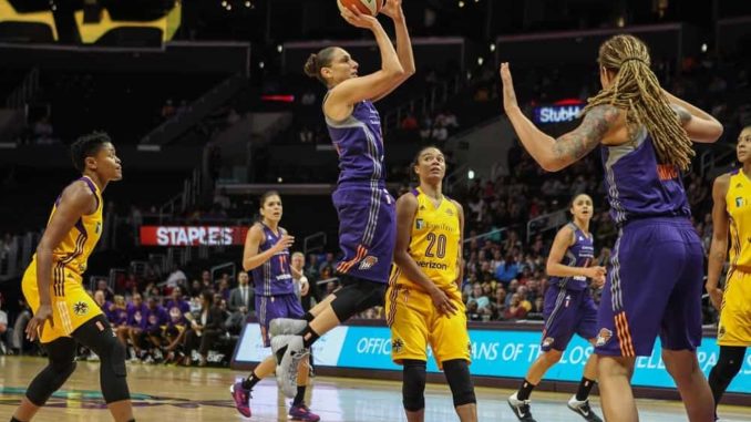 Phoenix Mercury vs Los Angeles Sparks
