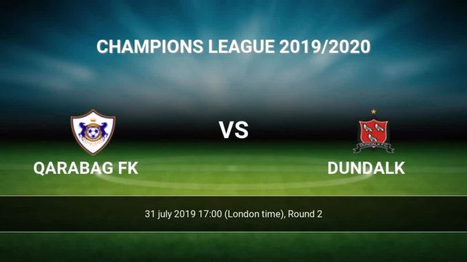 Qarabag vs Dundalk Qarabag vs Dundalk
