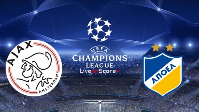 Ajax vs APOEL Nicosia Ajax vs APOEL Nicosia