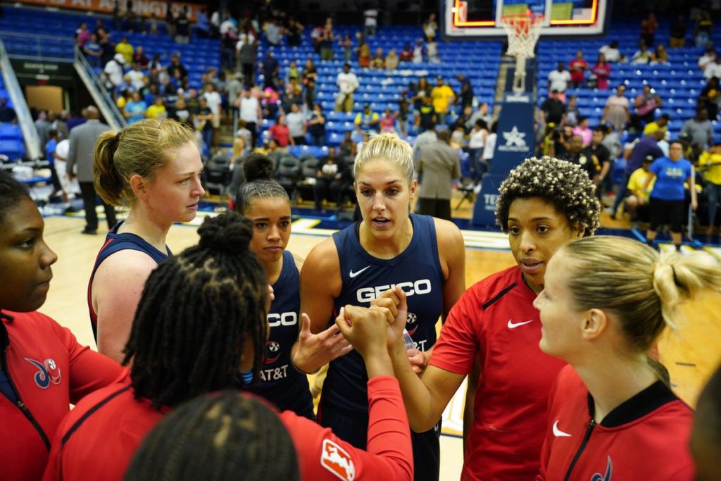 Washington Mystics vs Dallas Wings
