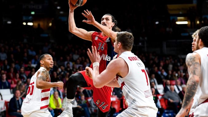 FC Bayern Munich Basketball vs Olimpia Milano Pallacanestro FC Bayern Munich Basketball vs Olimpia Milano Pallacanestro