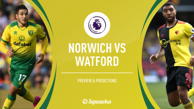 Norwich vs Watford Norwich vs Watford