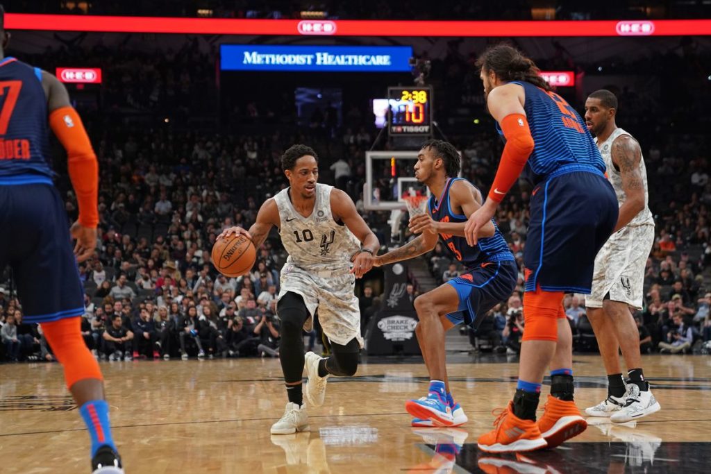 San Antonio Spurs vs Oklahoma City Thunder 
