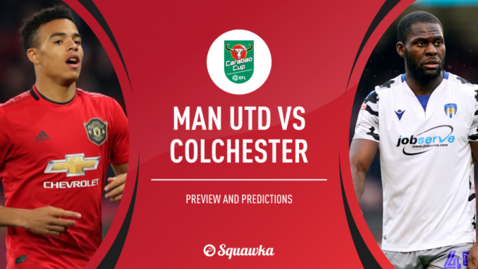 Man United vs Colchester Man United vs Colchester