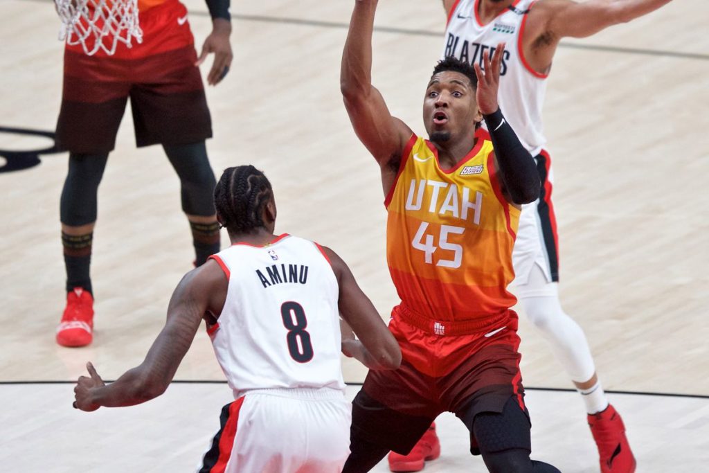 Utah Jazz vs Portland Trail Blazers