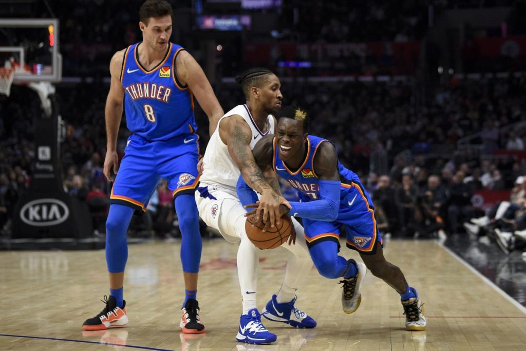 Oklahoma City Thunder vs Los Angeles Clippers 