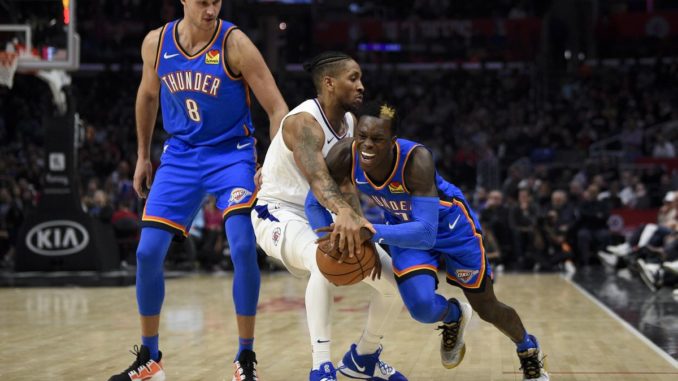 usa_today_13685629.0 Oklahoma City Thunder vs Los Angeles Clippers