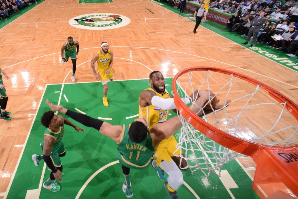 Los Angeles Lakers vs Boston Celtics 
