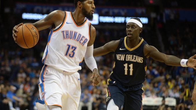 New Orleans Pelicans vs Oklahoma City Thunder New Orleans Pelicans vs Oklahoma City Thunder
