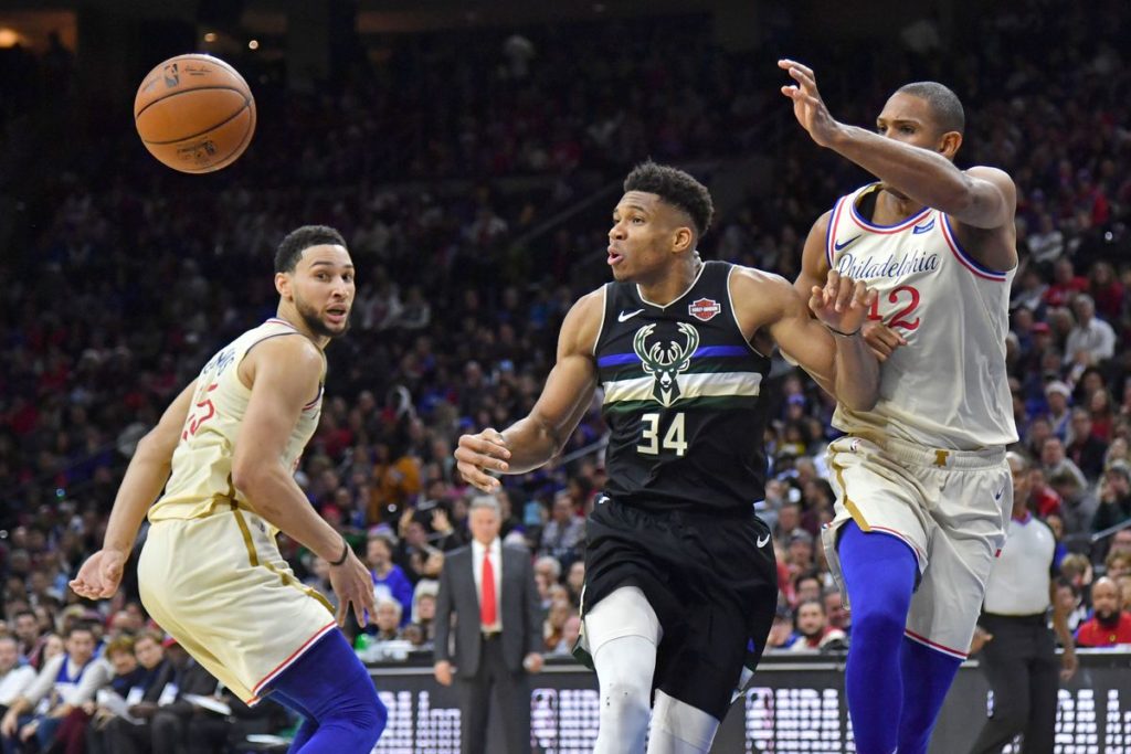 Milwaukee Bucks vs Philadelphia 76ers 
