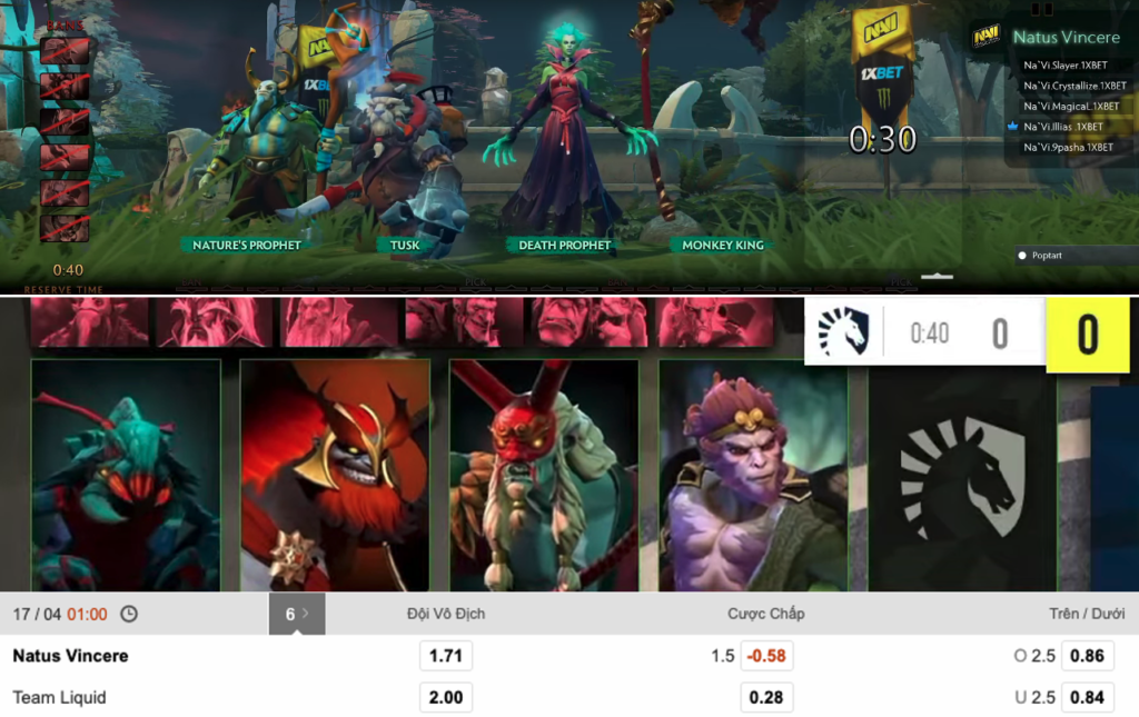 Na'Vi vs Team Liquid