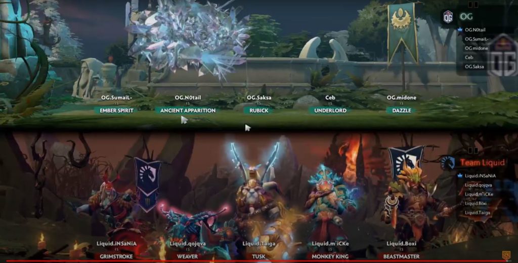 OG vs Team Liquid 