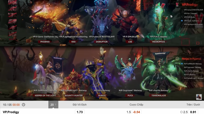 10 May - VP Prodigy vs NiP