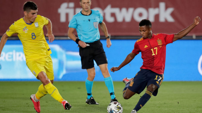 Ukraine vs Tây Ban Nha