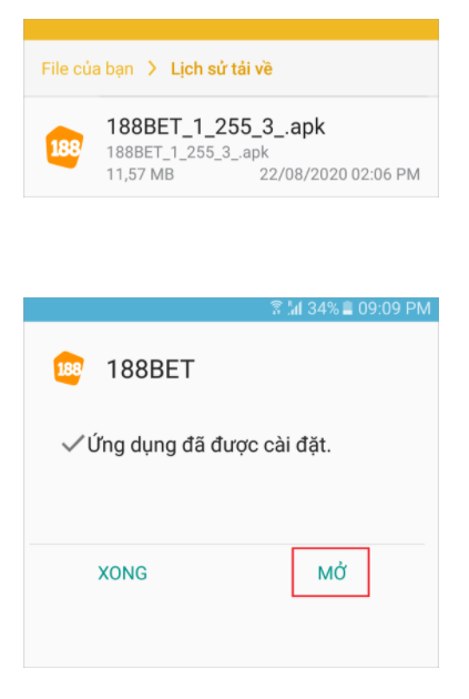 188Bet Mobile Tải Ngay Ứng Dụng Cá Cược Cho Androi và IOS