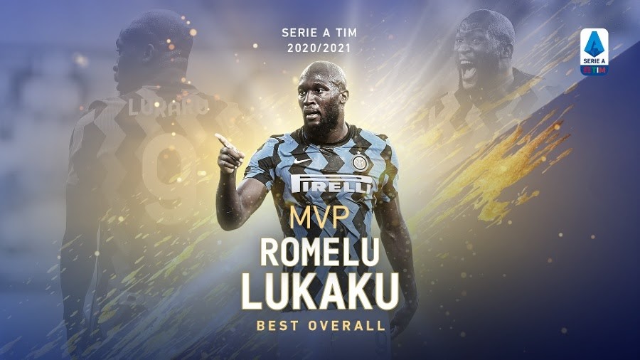 Serie A vừa qua vinh danh 6 cầu thủ cho giải thưởng MVP Lukaku Cầu Thủ Xuất Sắc Nhất Italy Serie A 2020-21