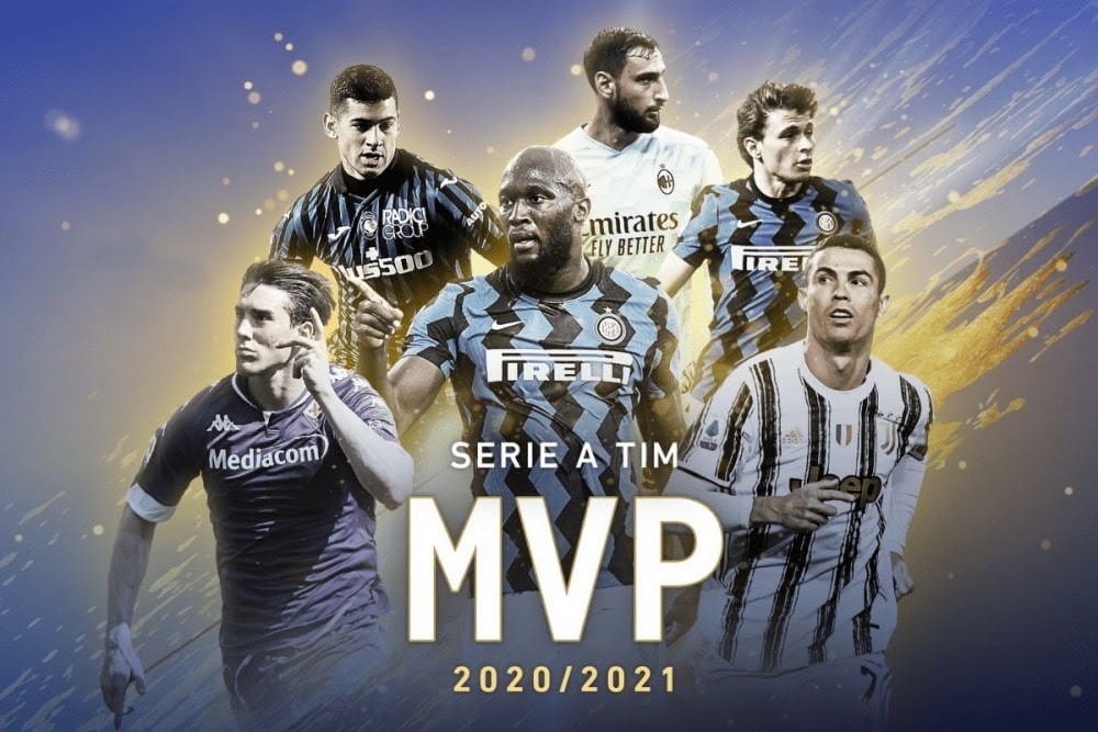 Italy Serie A 2020-21 trao giải thưởng MVP cho Lukaku cầu thủ xuất sắc nhất Lukaku Cầu Thủ Xuất Sắc Nhất Italy Serie A 2020-21