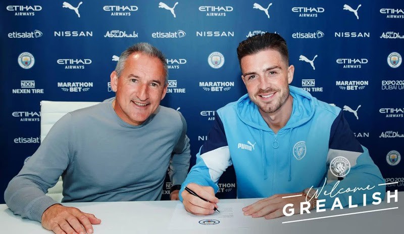 Jack Grealish Chuyển Đến Man City Với Mức Giá Kỷ Lục