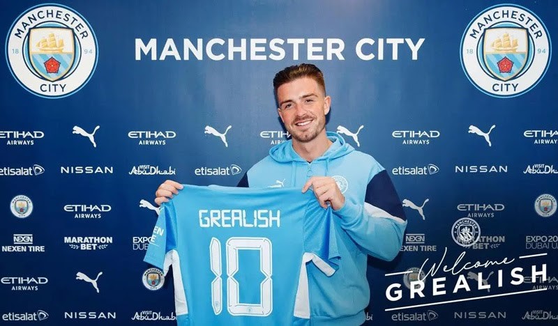 Jack Grealish Chuyển Đến Man City Với Mức Giá Kỷ Lục