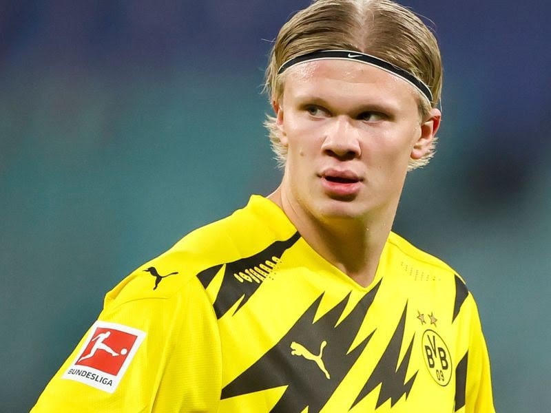 Haaland giữ vị trí tiền đạo trong đội hình Dortmund Dự Đoán Đội Hình Của Dortmund Tại Bundesliga 1 Thời Hậu Sancho
