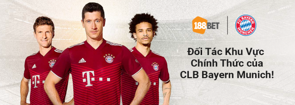 Bayern Munich - đối tác chính thức 188BET