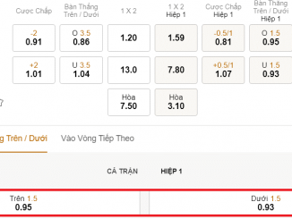 Tài xỉu 1.5 là sao? Tài xỉu 1 ½ được chơi như thế nào?