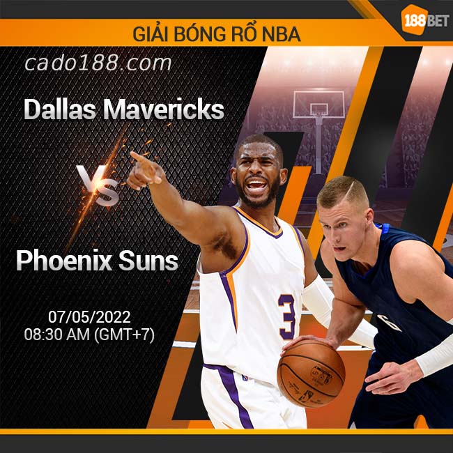 Soi kèo bóng rổ Dallas Mavericks vs Phoenix Suns, 7/5
