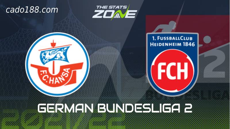 Soi kèo Hansa Rostock vs Heidenheim, 18h30 ngày 17/7
