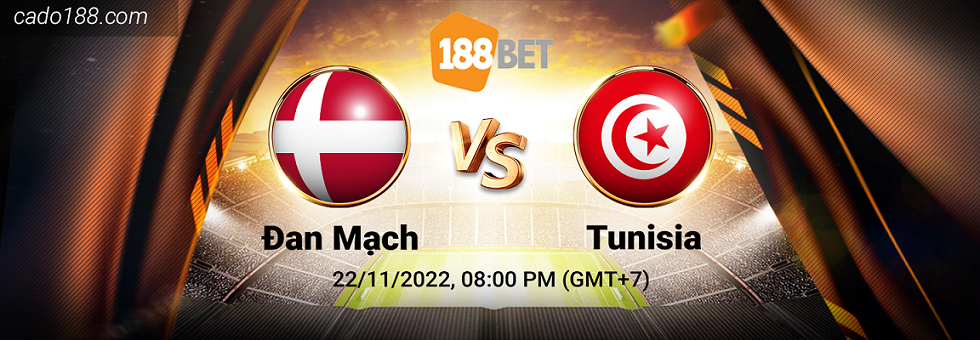 Soi kèo xiên ngày 22/11 Đan Mach vs Tunisia, World Cup 2022