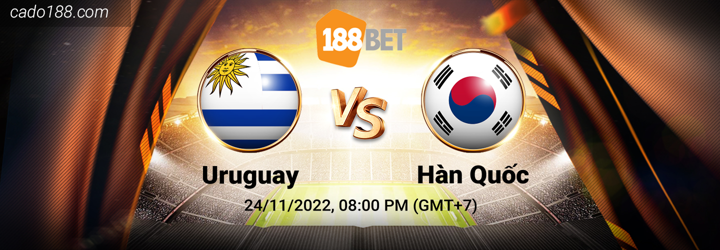 Soi kèo Uruguay vs Hàn Quốc, World Cup 2022
