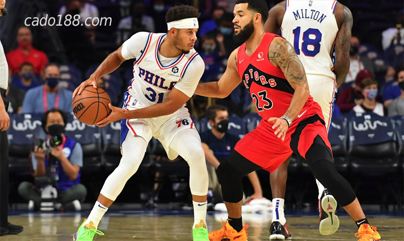 Philly đang đứng thứ 5 BXH với chuỗi 4 trận bất bại ấn tượng thì Raptors vẫn đang sa lầy Soi kèo bóng rổ Philadelphia 76ers vs Toronto Raptors 20/12