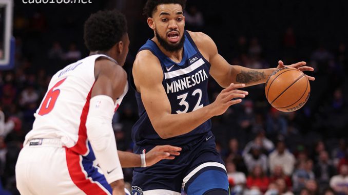 Soi kèo bóng rổ Timberwolves vs Detroit Pistons 01/01